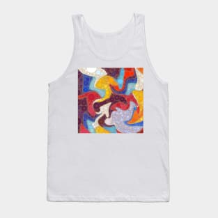 Swirling Jewels Tank Top